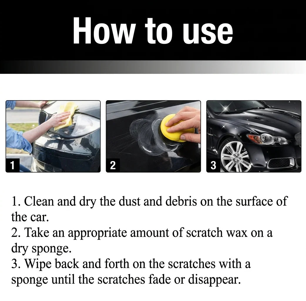 Car Scratch Remover Wax – Buy 1 Get 1 Free | Get 2 for Just ₹599!