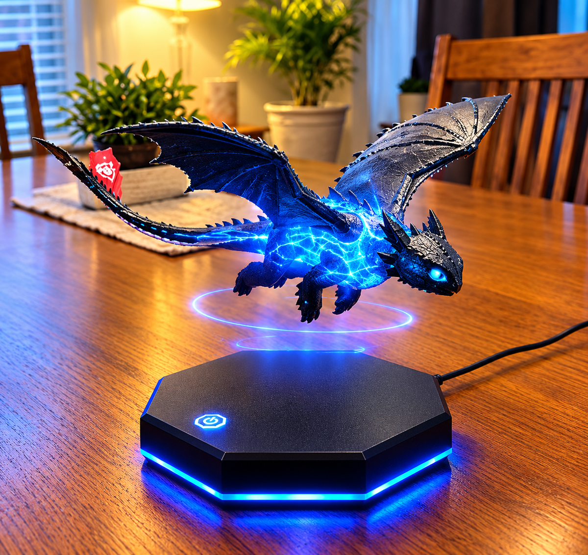 🐉 The Levitating Night Fury Dragon – Magic That Actually Floats! Only Rs. 999