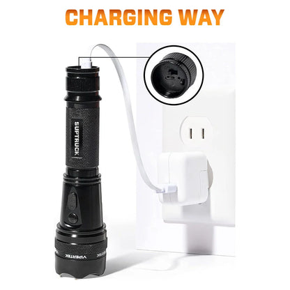 VoltGuard X95 Rechargeable LED Torch – Powerful Light for Everyday Use